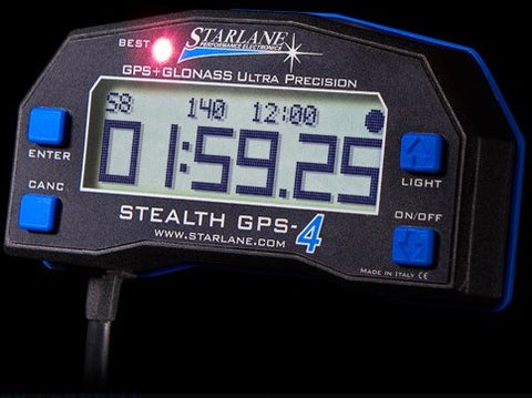 Starlane stealth gps4 lite laptimer ducati 848 / 749