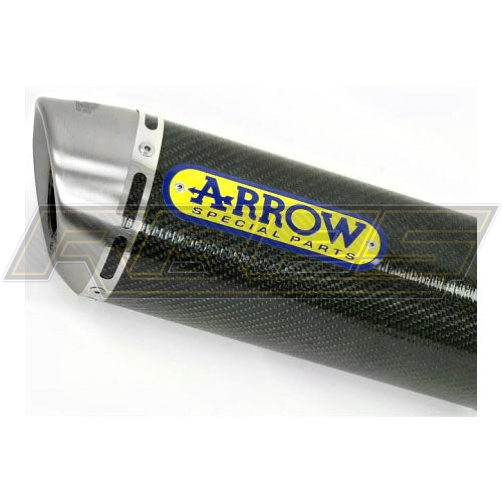 Arrow | Honda Cbr600Rr 2007-08 Road Silencer Carbon Fibre (Cat Retained)