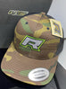 Rrps R Snapback / Caps Camo/ Fluro Yellow/ White Caps