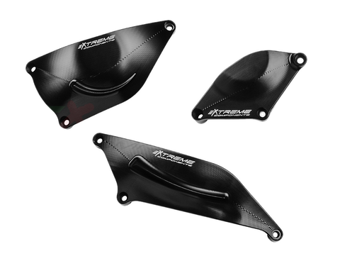 Extreme Components |  Whole Billet 3D | Aluminium | Engine Cover Set | Suzuki GSXR 1000 2017>23